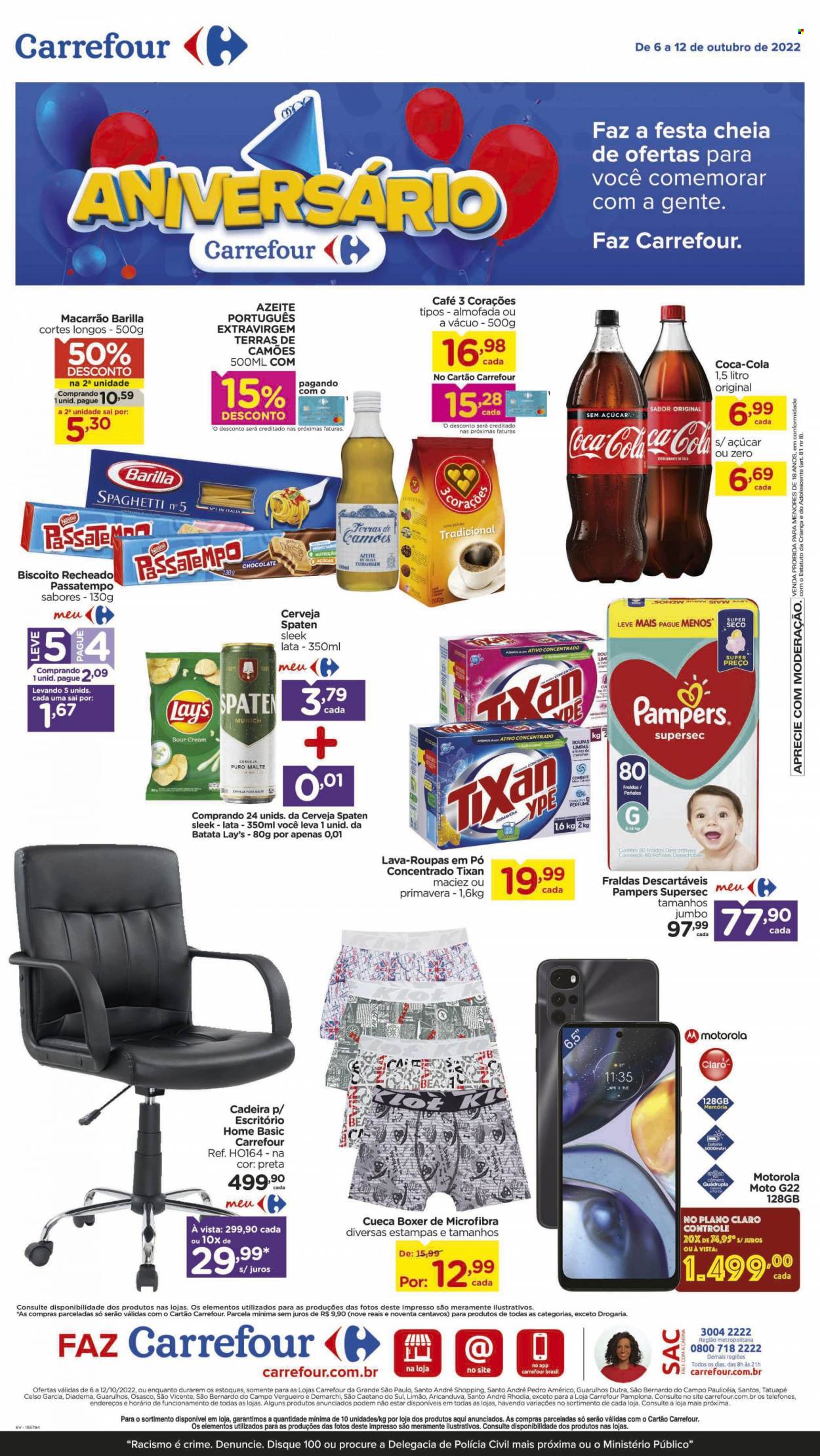 Folheto Carrefour Hiper - 06/10/2022 - 12/10/2022. Página 1