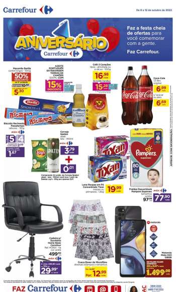 Folheto Carrefour Hiper - 06/10/2022 - 12/10/2022.