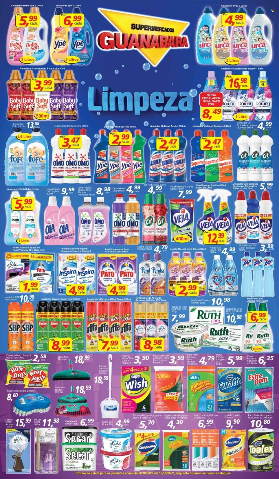 Folheto Supermercados Guanabara - 08/10/2022 - 13/10/2022. Página 11