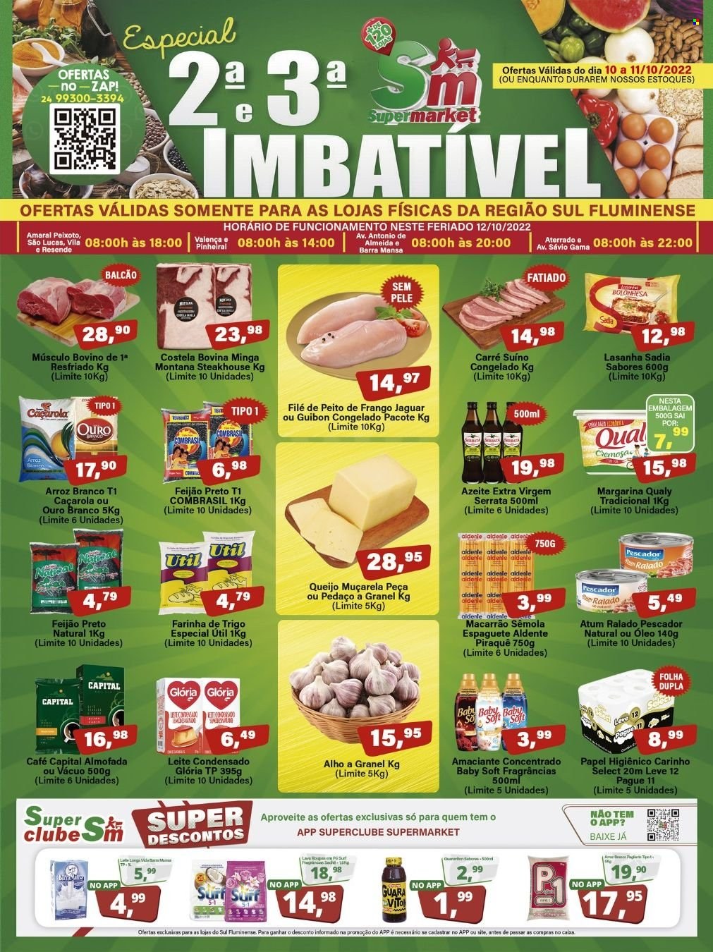 Folheto Rede Supermarket - 10/10/2022 - 11/10/2022. Página 1
