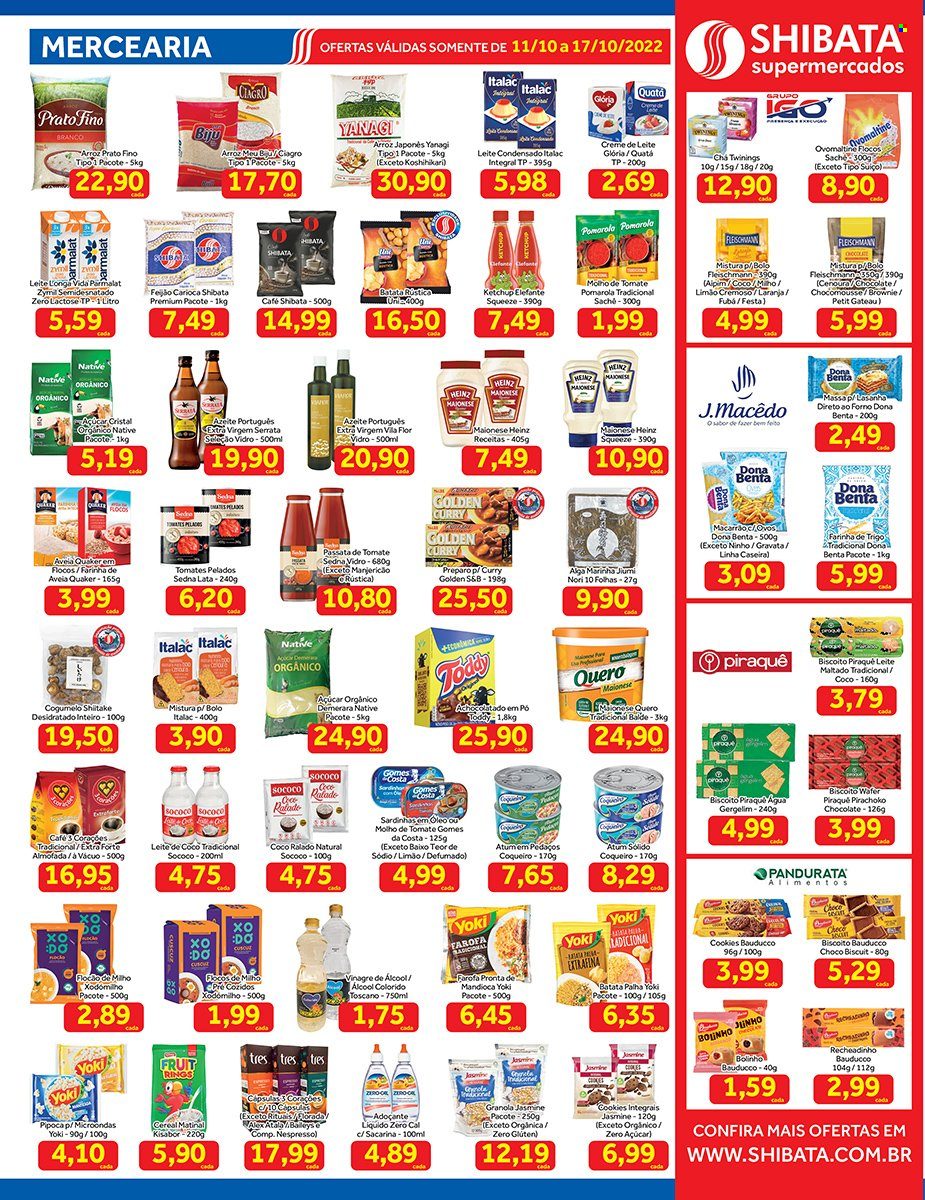 Folheto Shibata Supermercados - 11/10/2022 - 17/10/2022. Página 2