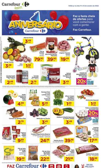 Folheto Carrefour Bairro - 11/10/2022 - 12/10/2022.