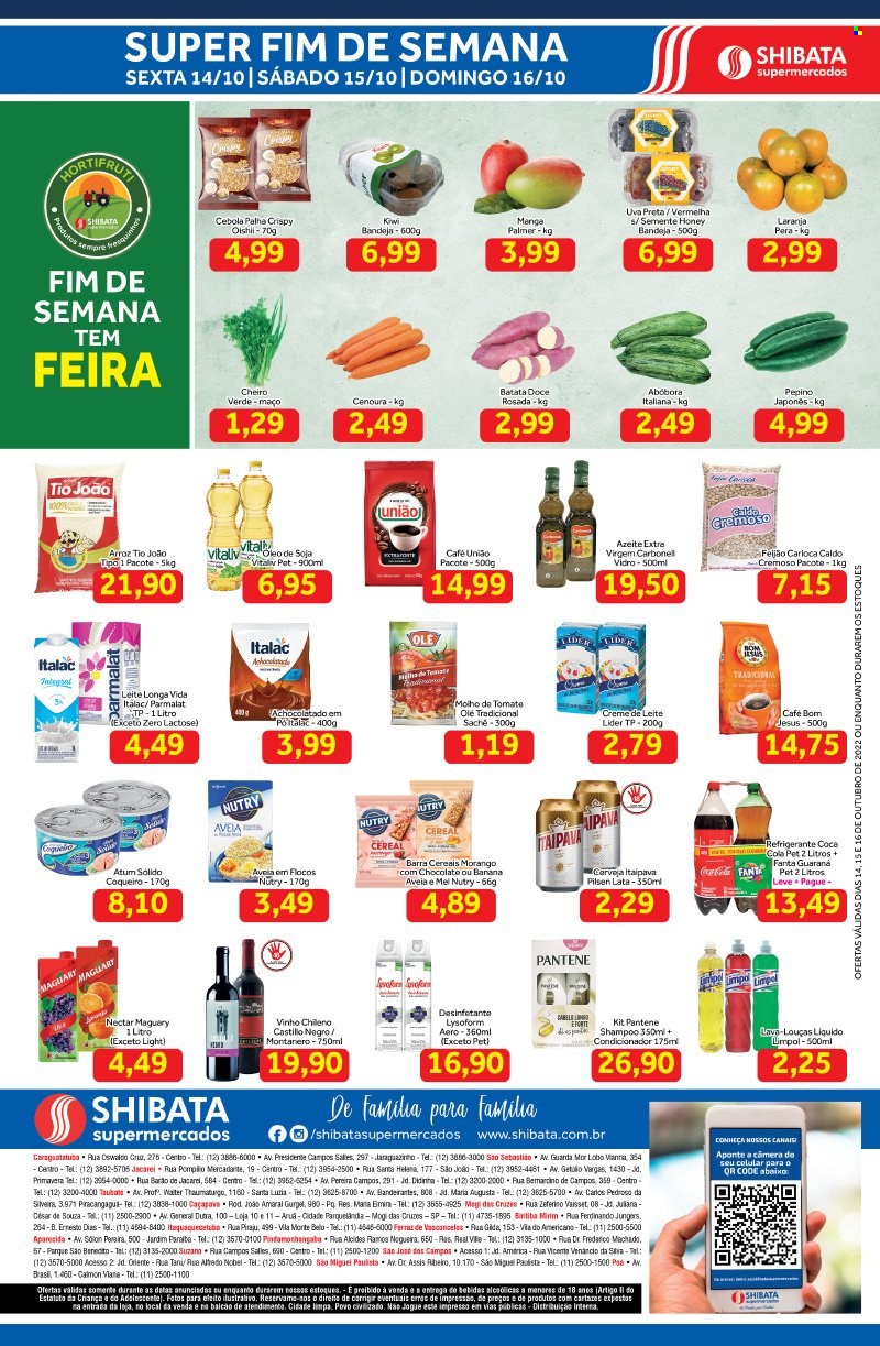Folheto Shibata Supermercados - 14/10/2022 - 16/10/2022. Página 2