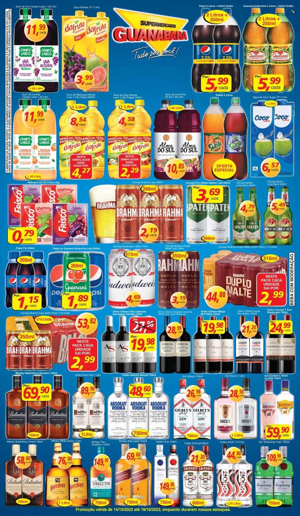 Folheto Supermercados Guanabara - 14/10/2022 - 19/10/2022. Página 4