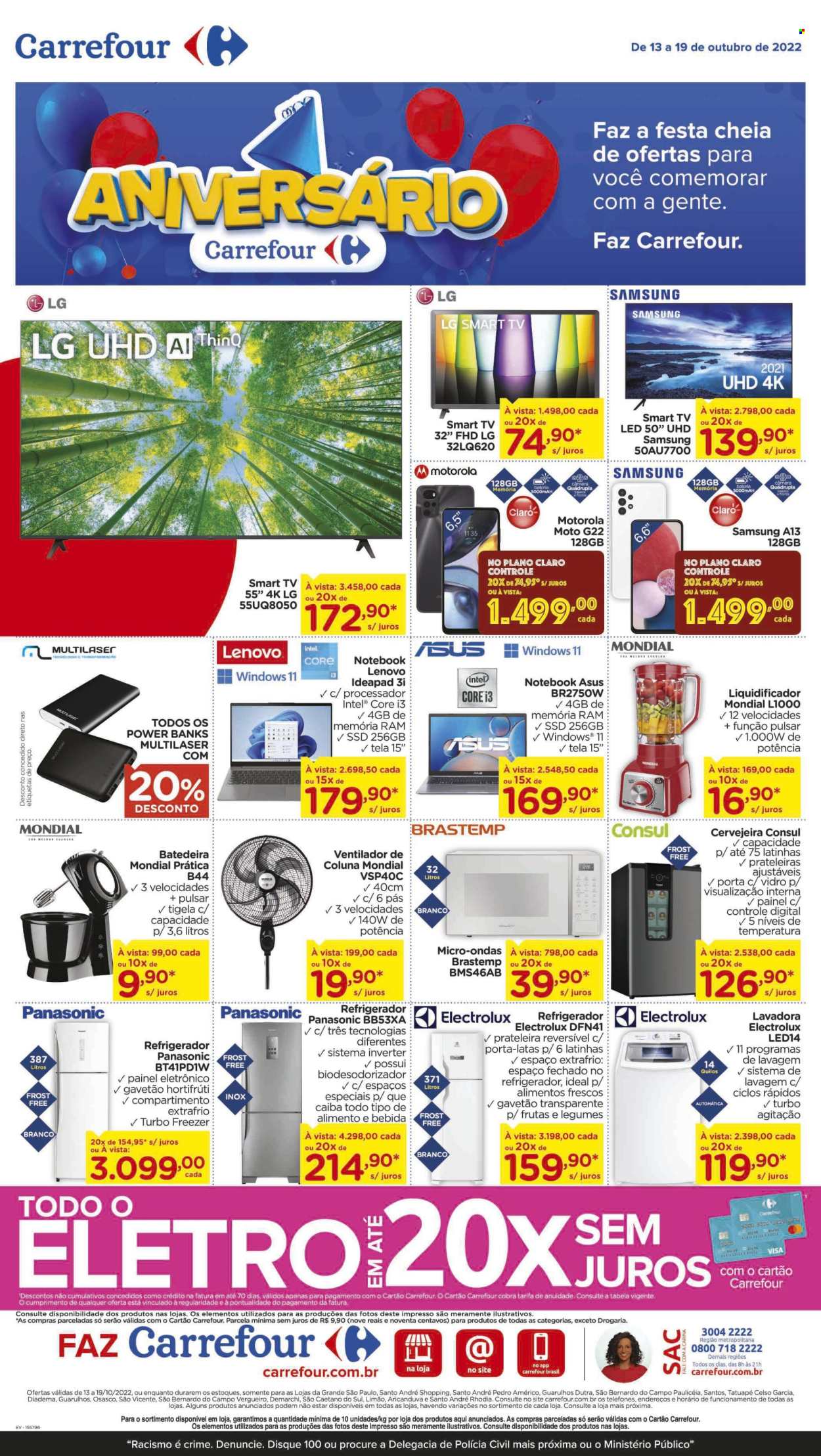 Folheto Carrefour Hiper - 13/10/2022 - 19/10/2022. Página 13