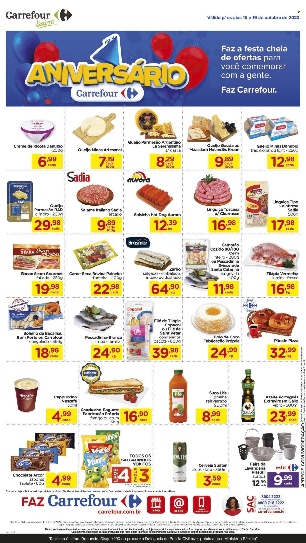 Folheto Carrefour Bairro - 18/10/2022 - 19/10/2022. Página 2