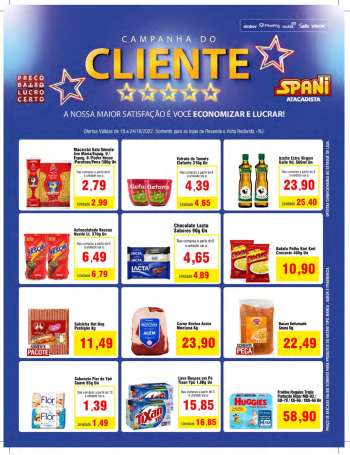 Folheto Spani Atacadista - 18/10/2022 - 24/10/2022.