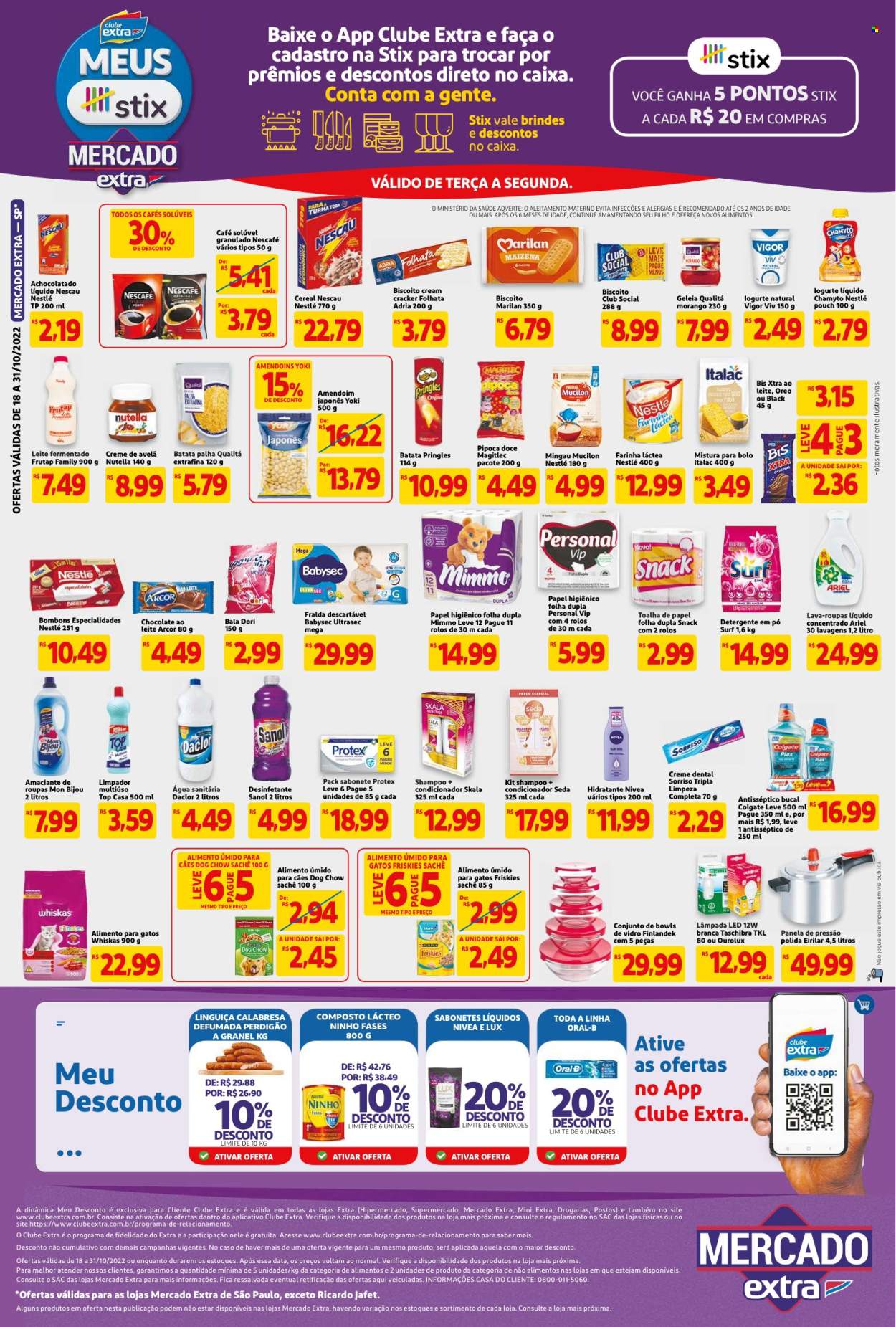 Folheto Mercado Extra - 18/10/2022 - 31/10/2022. Página 2