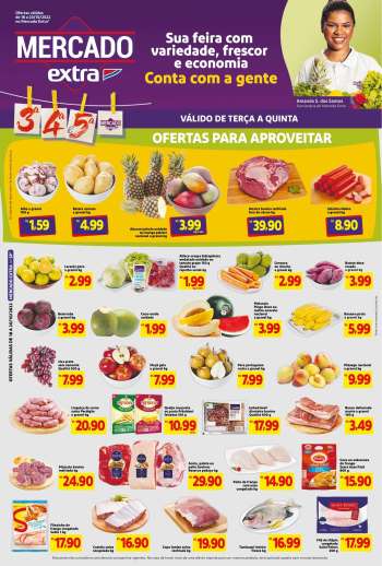 Folheto Mercado Extra - 18/10/2022 - 20/10/2022.