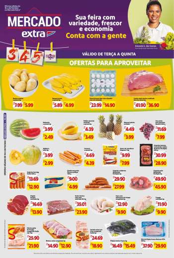 Folheto Mercado Extra - 18/10/2022 - 20/10/2022.