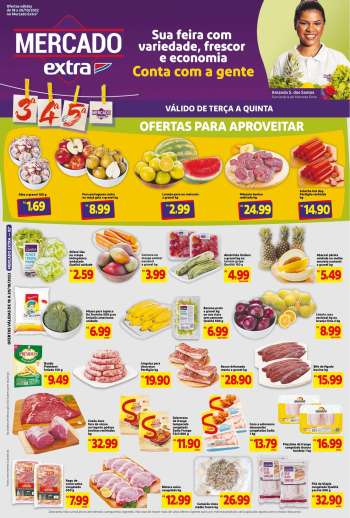 Folheto Mercado Extra - 18/10/2022 - 20/10/2022.