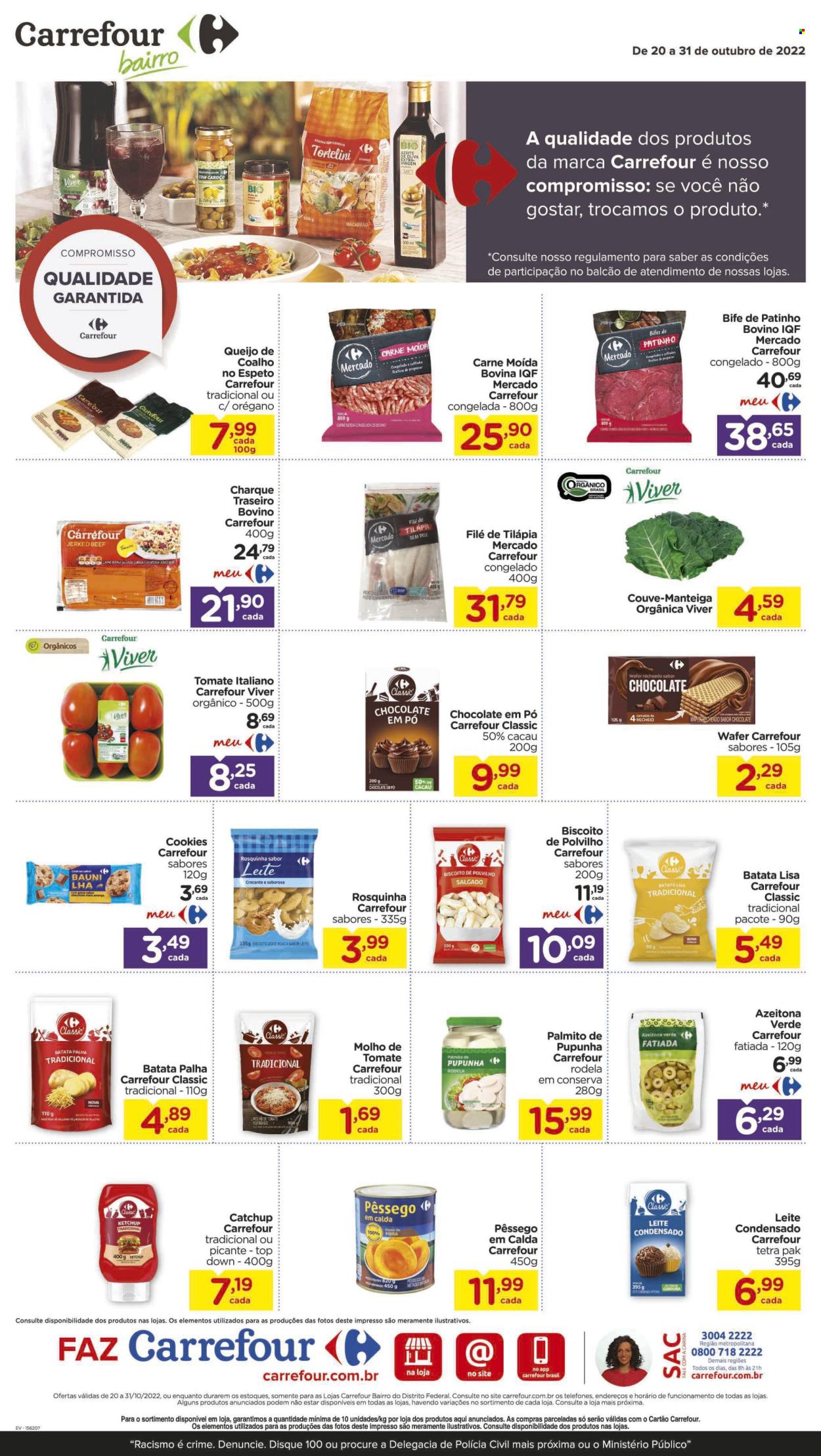 Folheto Carrefour Bairro - 20/10/2022 - 31/10/2022. Página 1