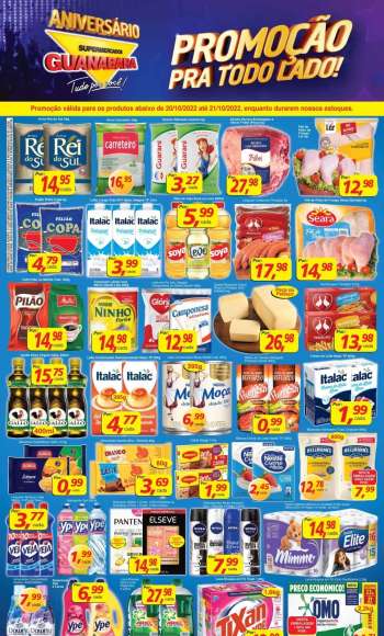 Folheto Supermercados Guanabara - 20/10/2022 - 21/10/2022.