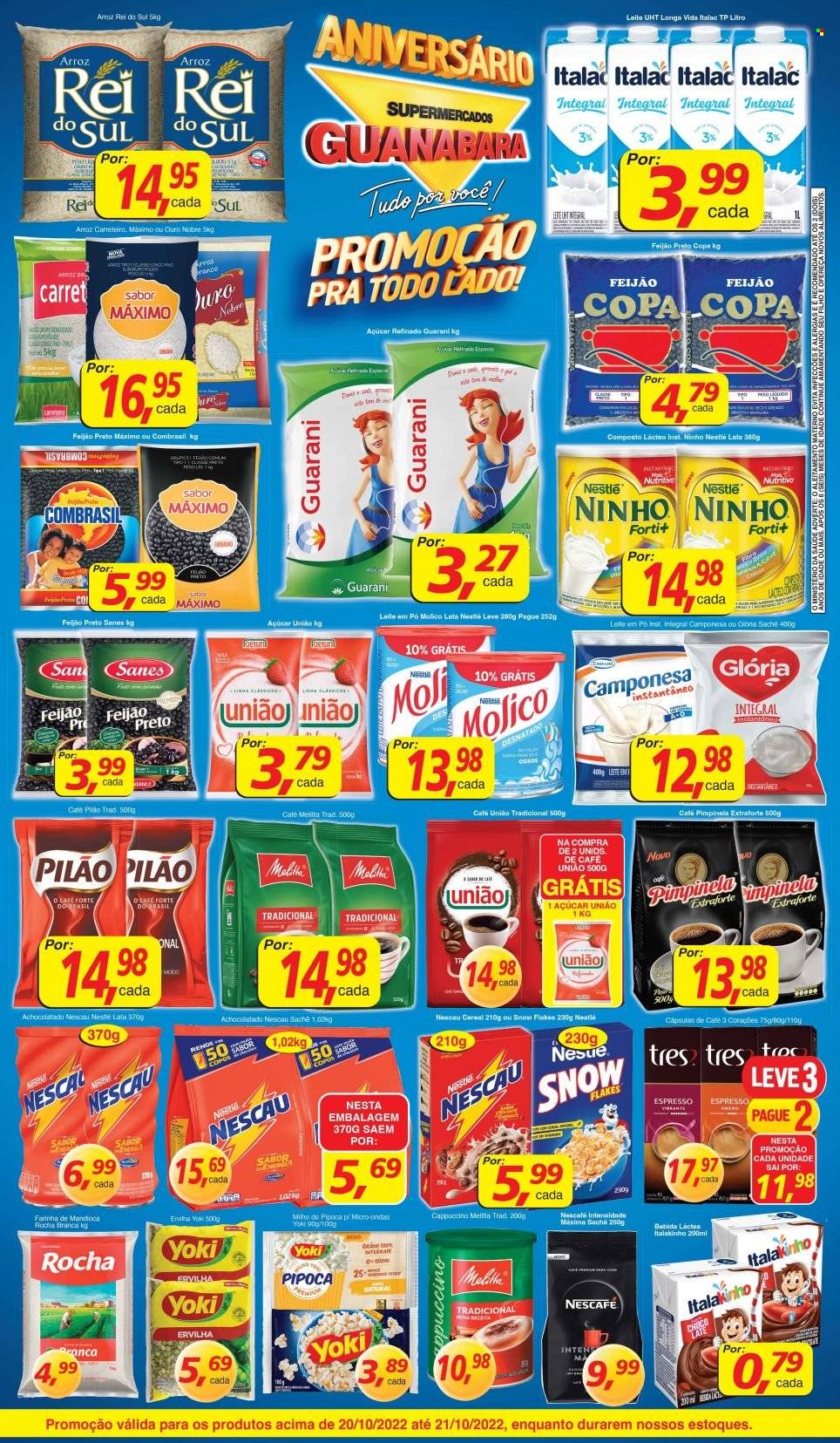 Folheto Supermercados Guanabara - 20/10/2022 - 21/10/2022. Página 2
