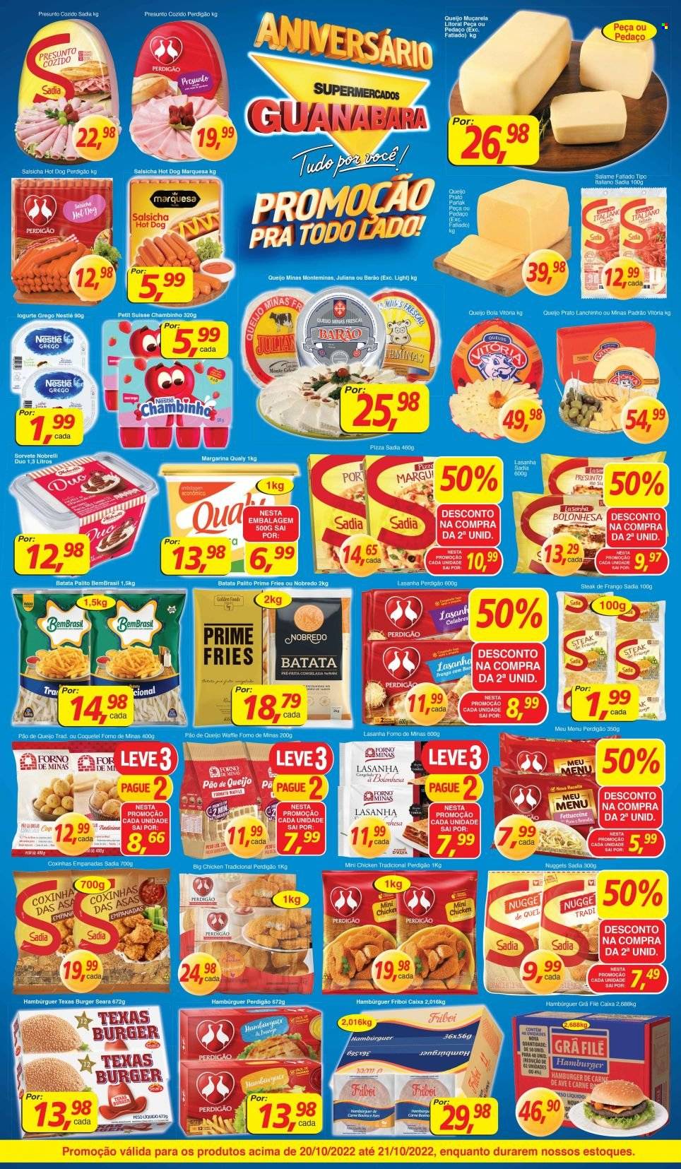 Folheto Supermercados Guanabara - 20/10/2022 - 21/10/2022. Página 6