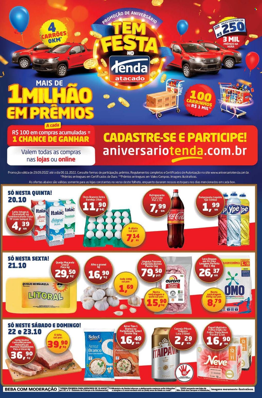 Folheto Tenda Atacado - 20/10/2022 - 23/10/2022. Página 1