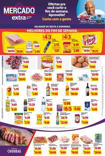 Folheto Mercado Extra - 21/10/2022 - 23/10/2022.