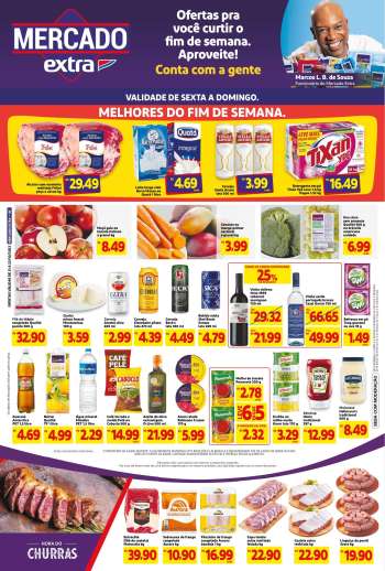 Folheto Mercado Extra - 21/10/2022 - 23/10/2022.