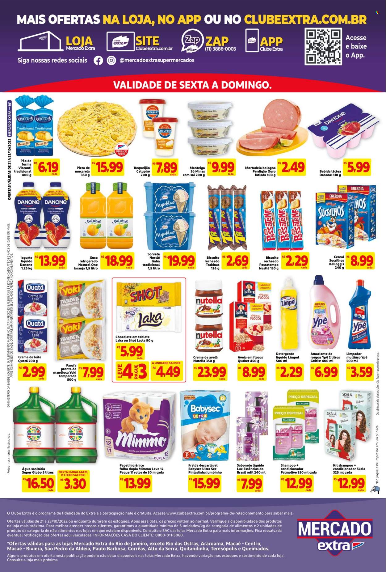 Folheto Mercado Extra - 21/10/2022 - 23/10/2022. Página 2