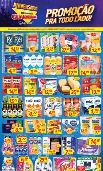 Folheto Supermercados Guanabara - 22/10/2022 - 25/10/2022.