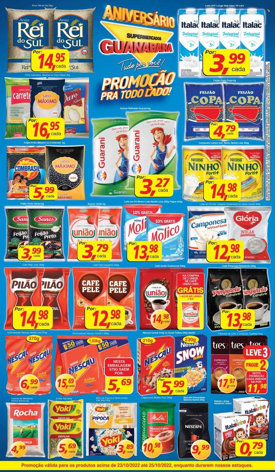 Folheto Supermercados Guanabara - 22/10/2022 - 25/10/2022. Página 2