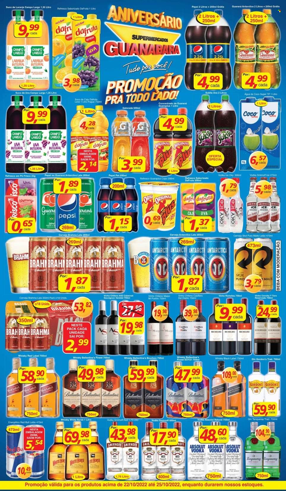 Folheto Supermercados Guanabara - 22/10/2022 - 25/10/2022. Página 7