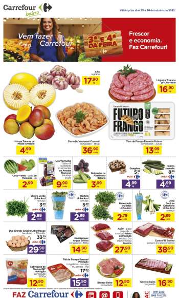 Folheto Carrefour Bairro - 25/10/2022 - 26/10/2022.