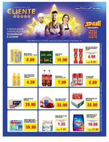Folheto Spani Atacadista - 25/10/2022 - 31/10/2022.