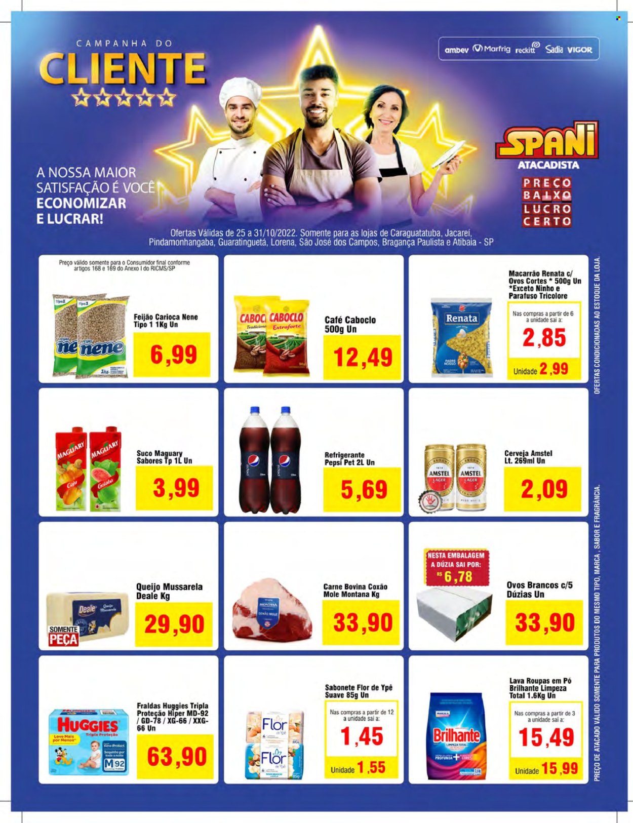 Folheto Spani Atacadista - 25/10/2022 - 31/10/2022. Página 1