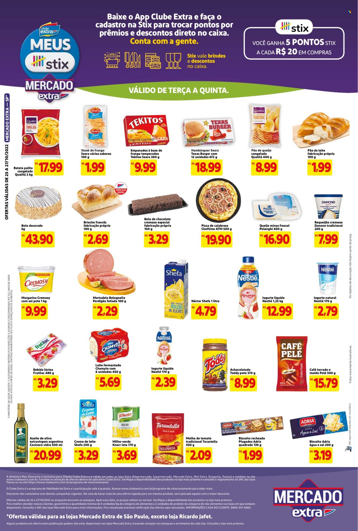 Folheto Mercado Extra - 25/10/2022 - 27/10/2022. Página 2