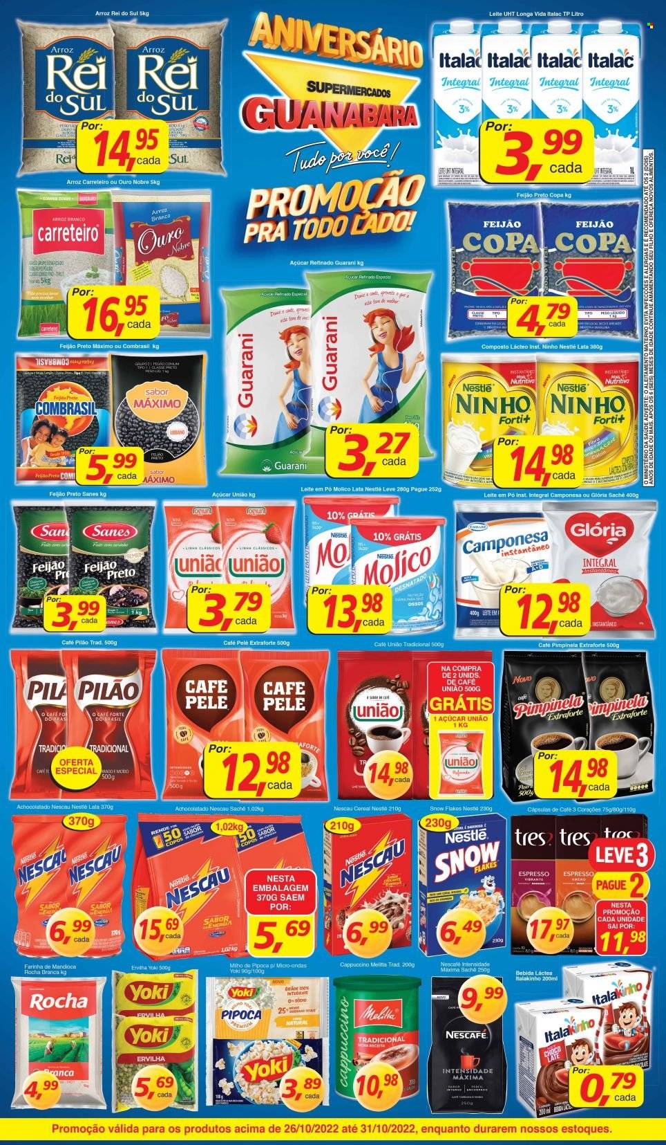 Folheto Supermercados Guanabara - 26/10/2022 - 31/10/2022. Página 2