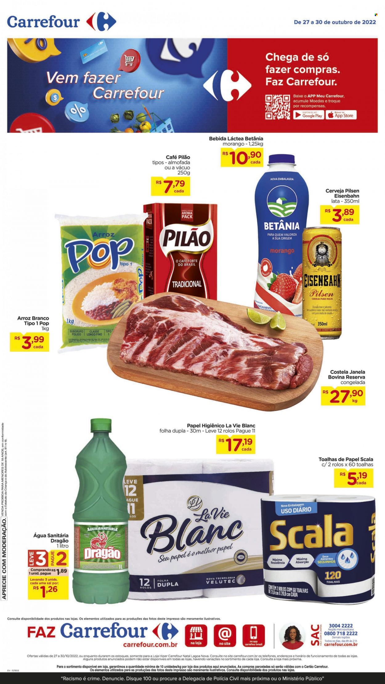 Folheto Carrefour Hiper - 27/10/2022 - 30/10/2022. Página 1