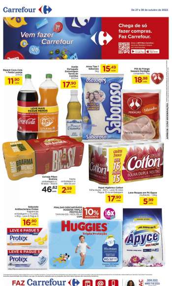 Folheto Carrefour Hiper - 27/10/2022 - 30/10/2022.