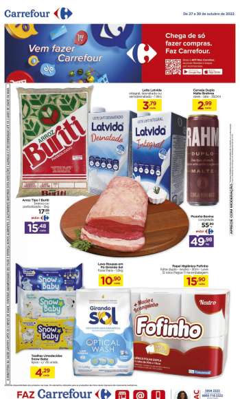 Folheto Carrefour Hiper - 27/10/2022 - 30/10/2022.