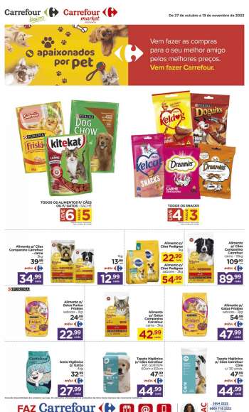 Folheto Carrefour Bairro - 27/10/2022 - 13/11/2022.