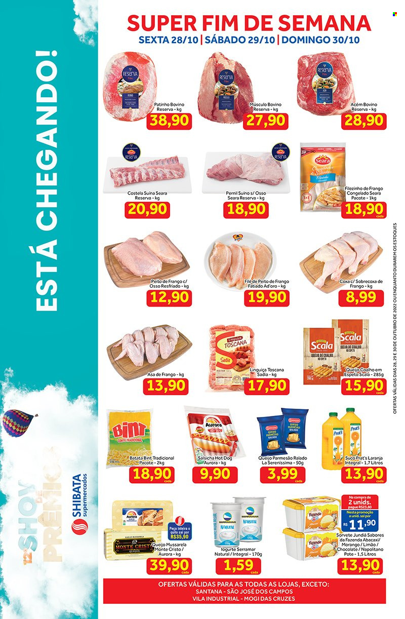 Folheto Shibata Supermercados - 28/10/2022 - 30/10/2022. Página 1