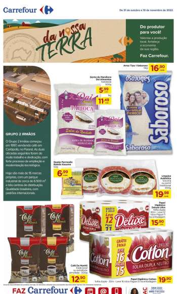Folheto Carrefour Hiper - 31/10/2022 - 10/11/2022.