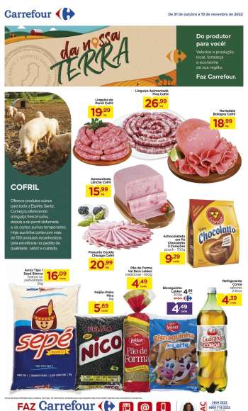 Folheto Carrefour Hiper - 31/10/2022 - 10/11/2022.