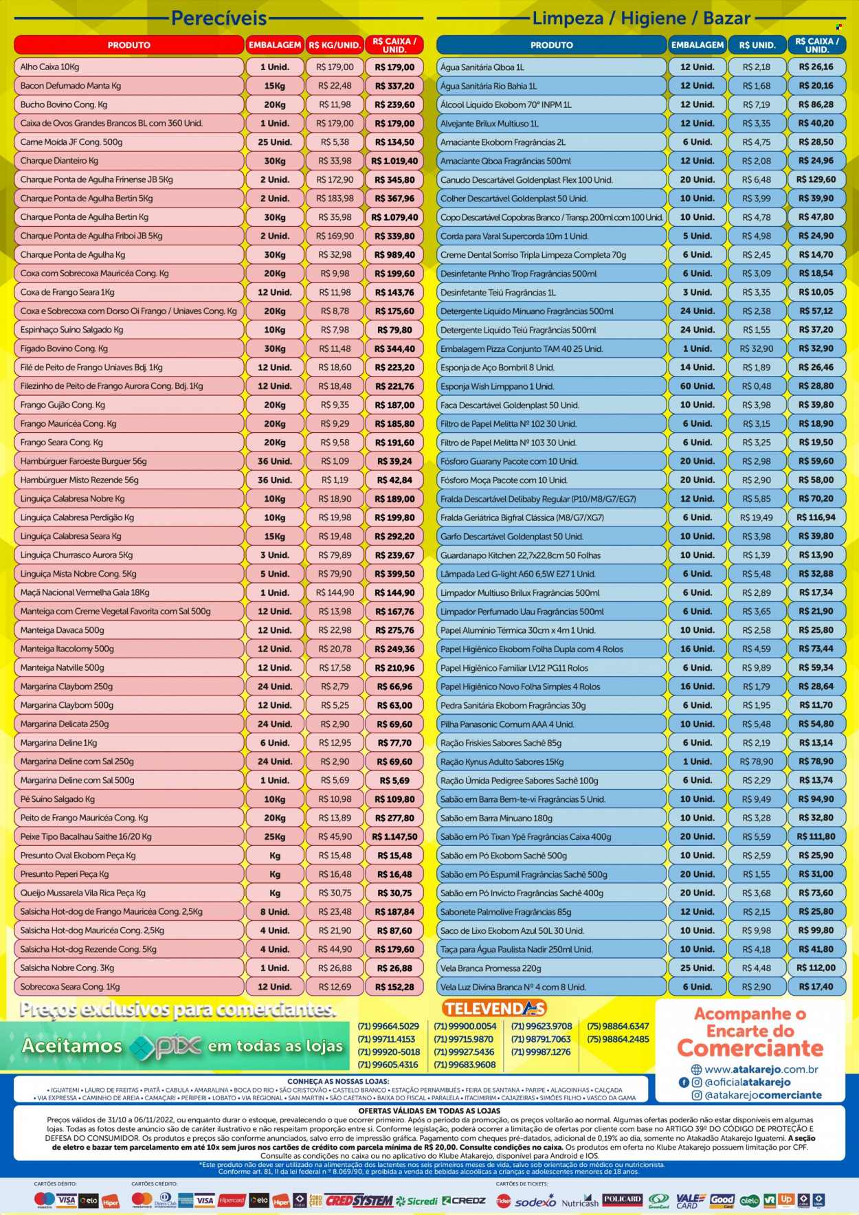 Folheto Atakadão Atakarejo - 31/10/2022 - 06/11/2022. Página 2