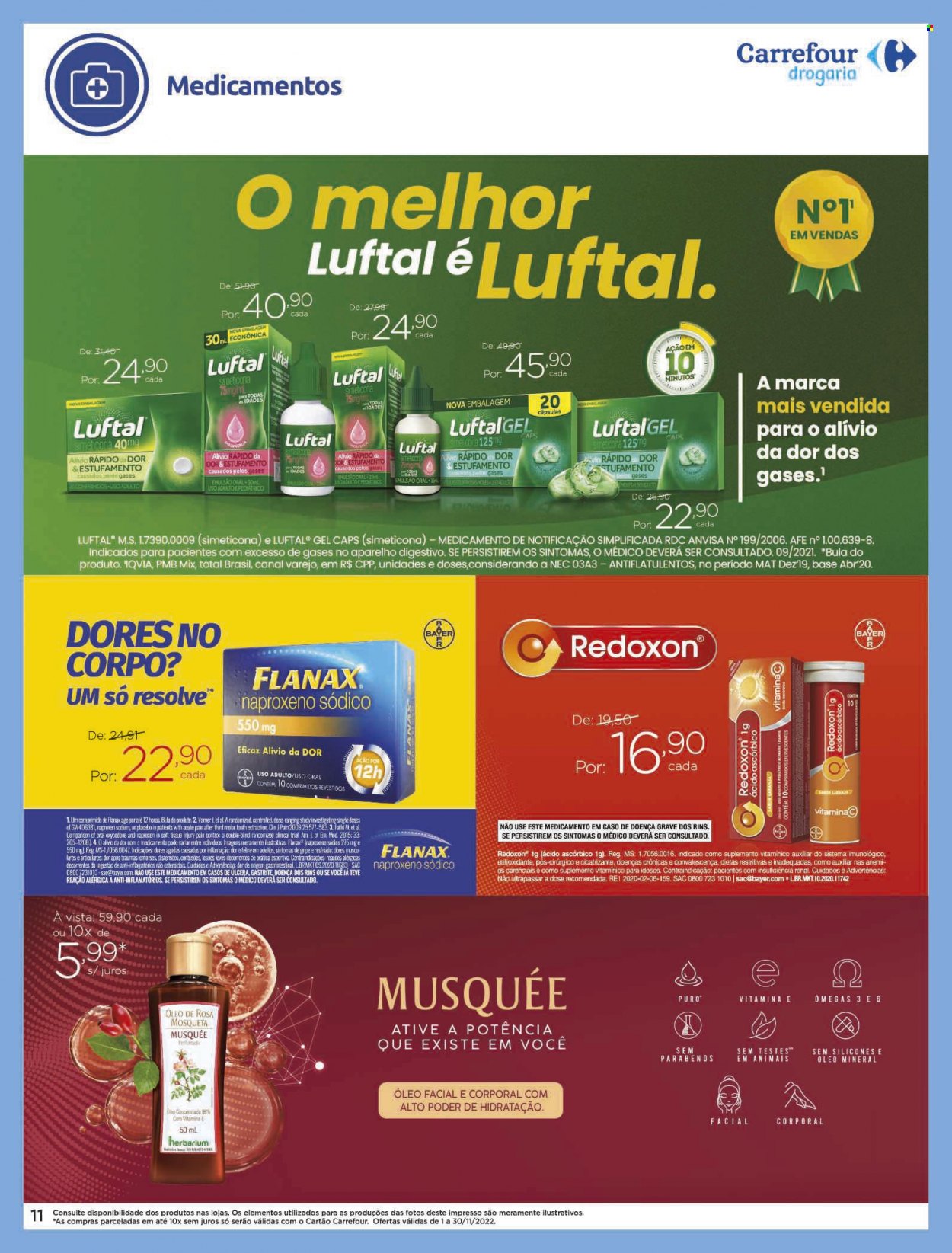 Folheto Carrefour Drogaria - 01/11/2022 - 30/11/2022. Página 11
