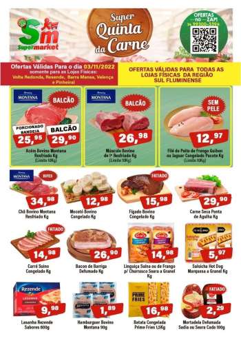 Folheto Rede Supermarket - 03/11/2022 - 03/11/2022.