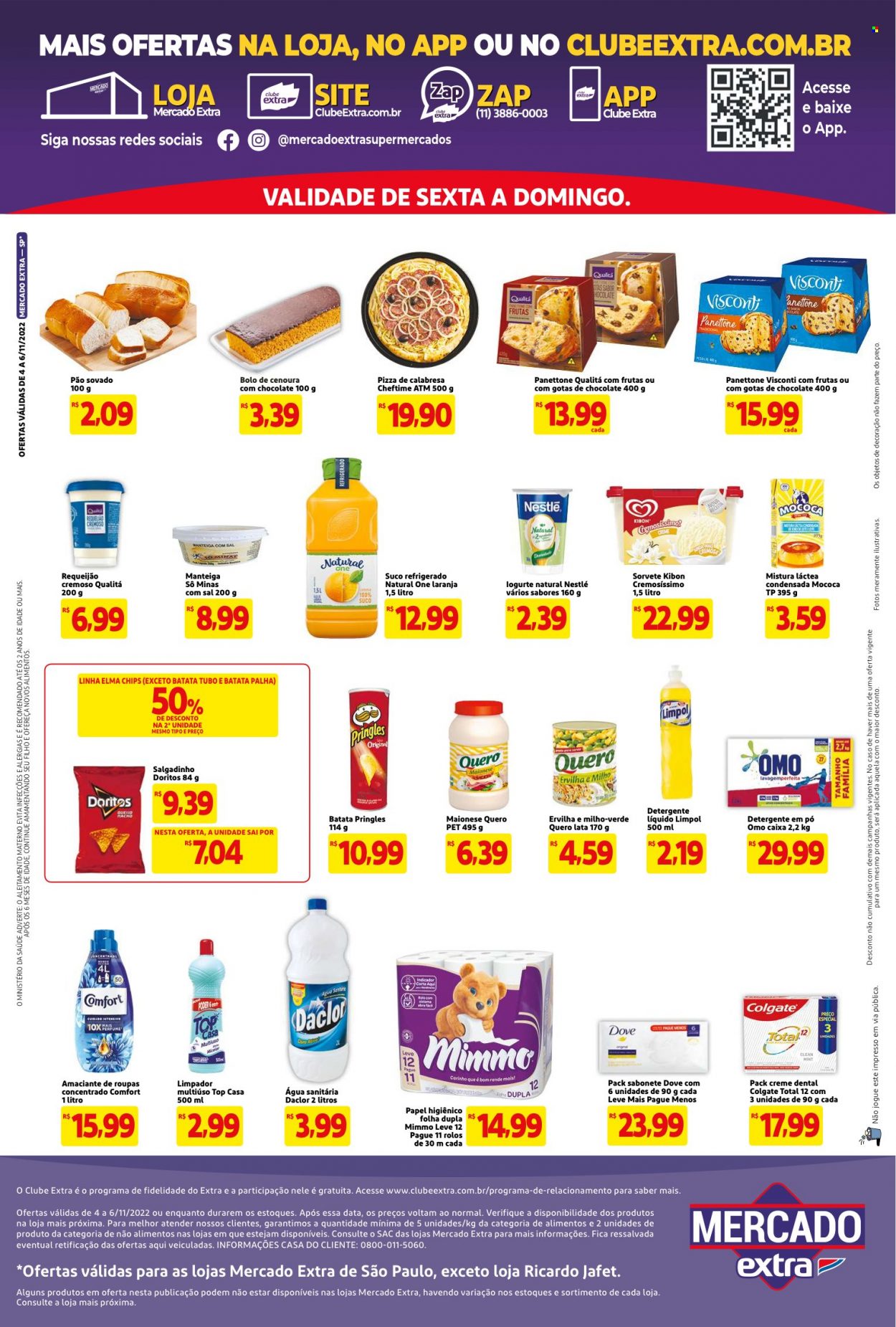 Folheto Mercado Extra - 04/11/2022 - 06/11/2022. Página 2