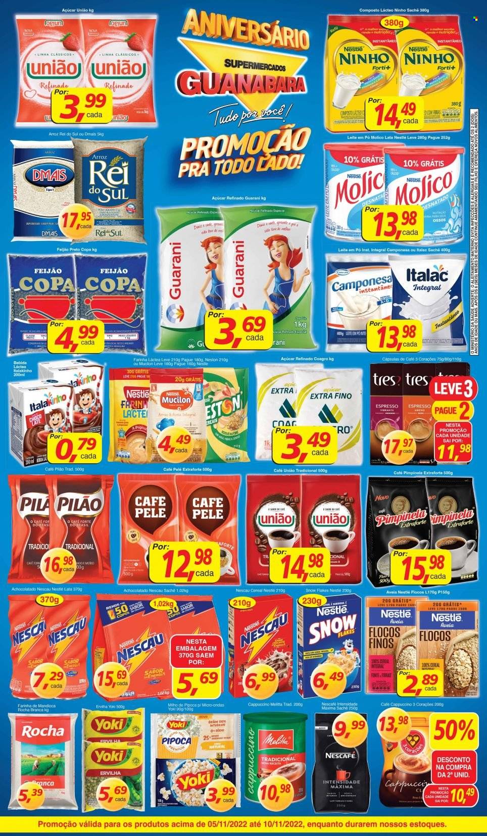 Folheto Supermercados Guanabara - 05/11/2022 - 10/11/2022. Página 2