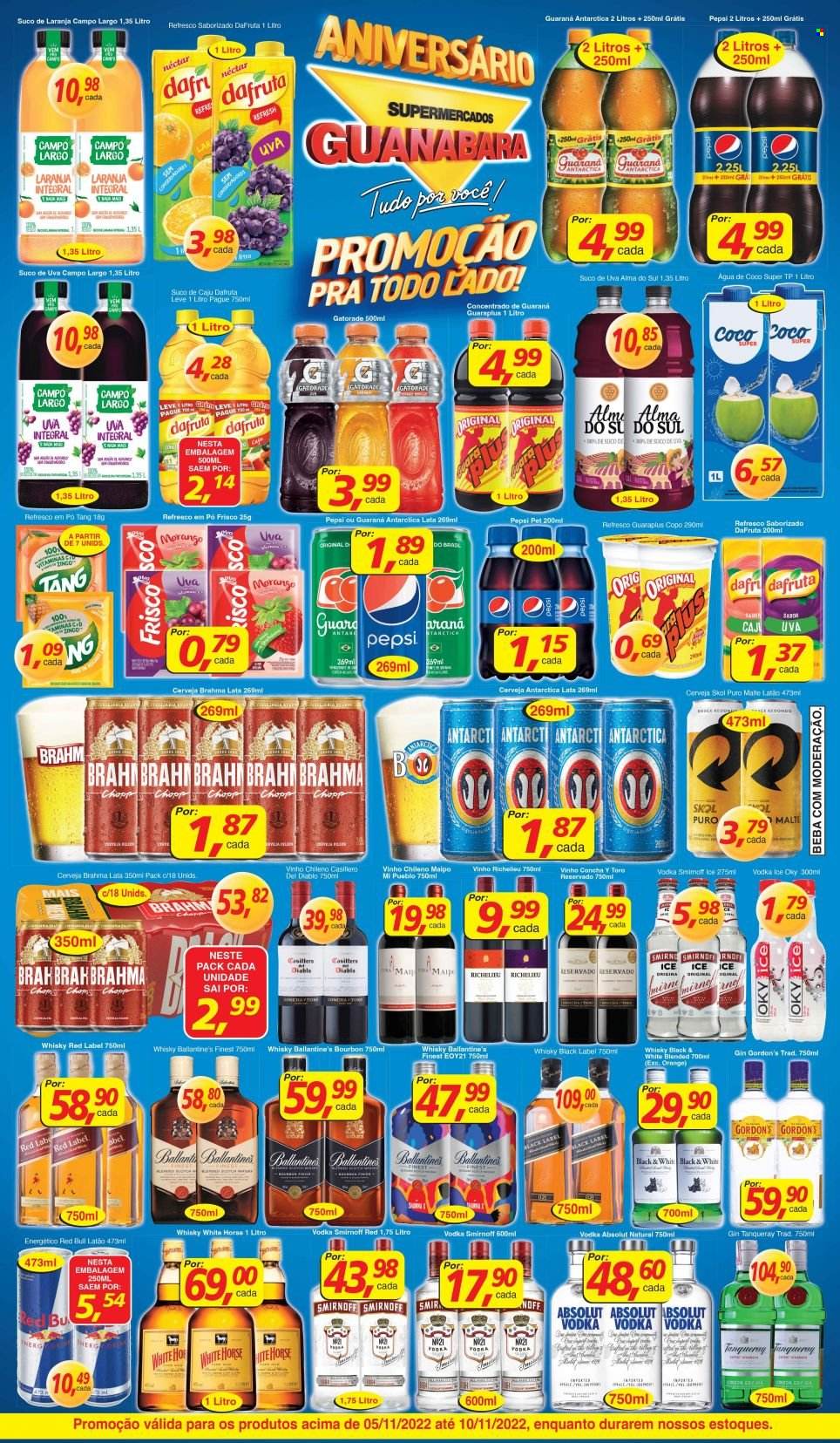 Folheto Supermercados Guanabara - 05/11/2022 - 10/11/2022. Página 6