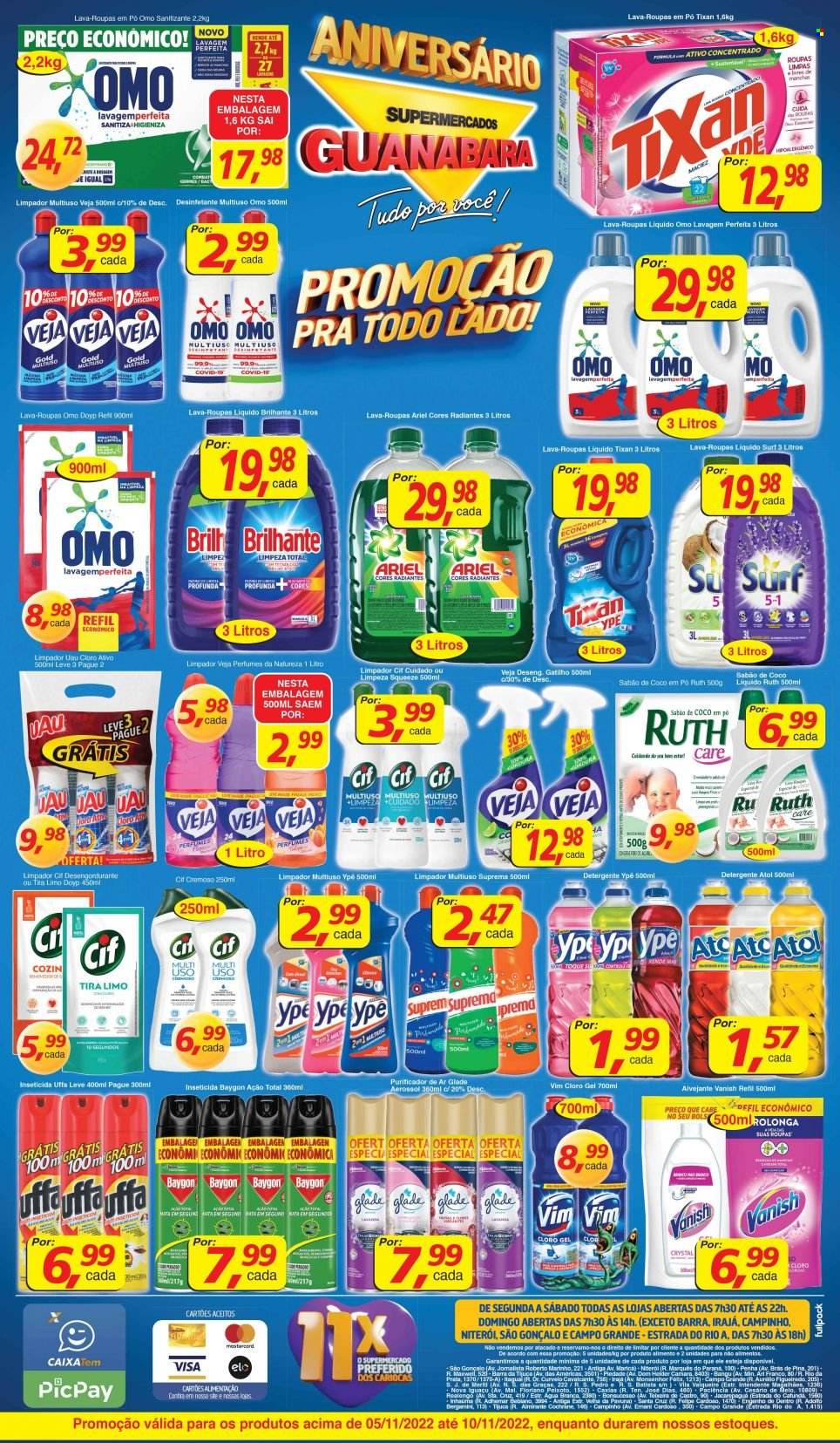 Folheto Supermercados Guanabara - 05/11/2022 - 10/11/2022. Página 8