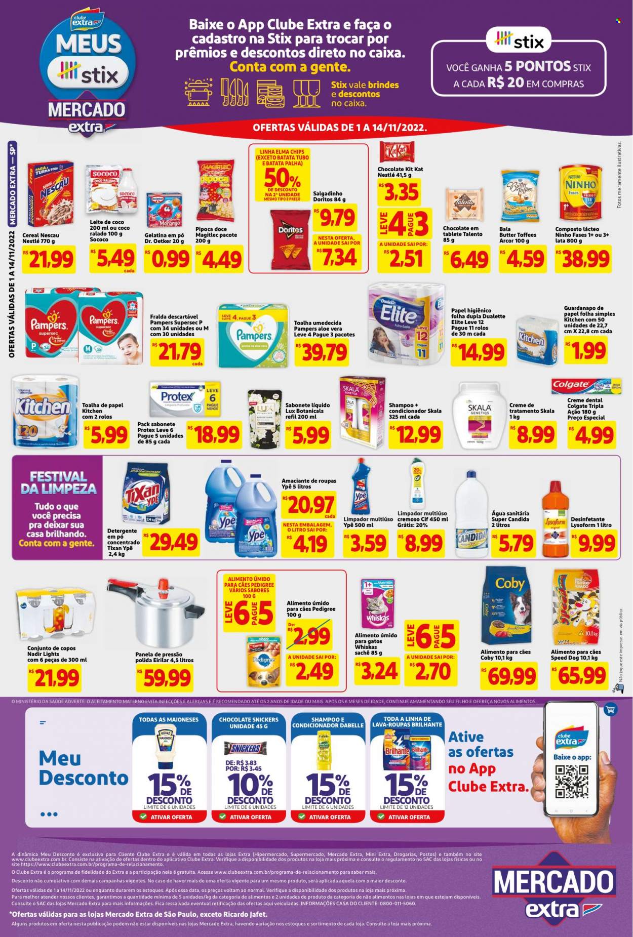 Folheto Mercado Extra - 01/11/2022 - 14/11/2022. Página 2