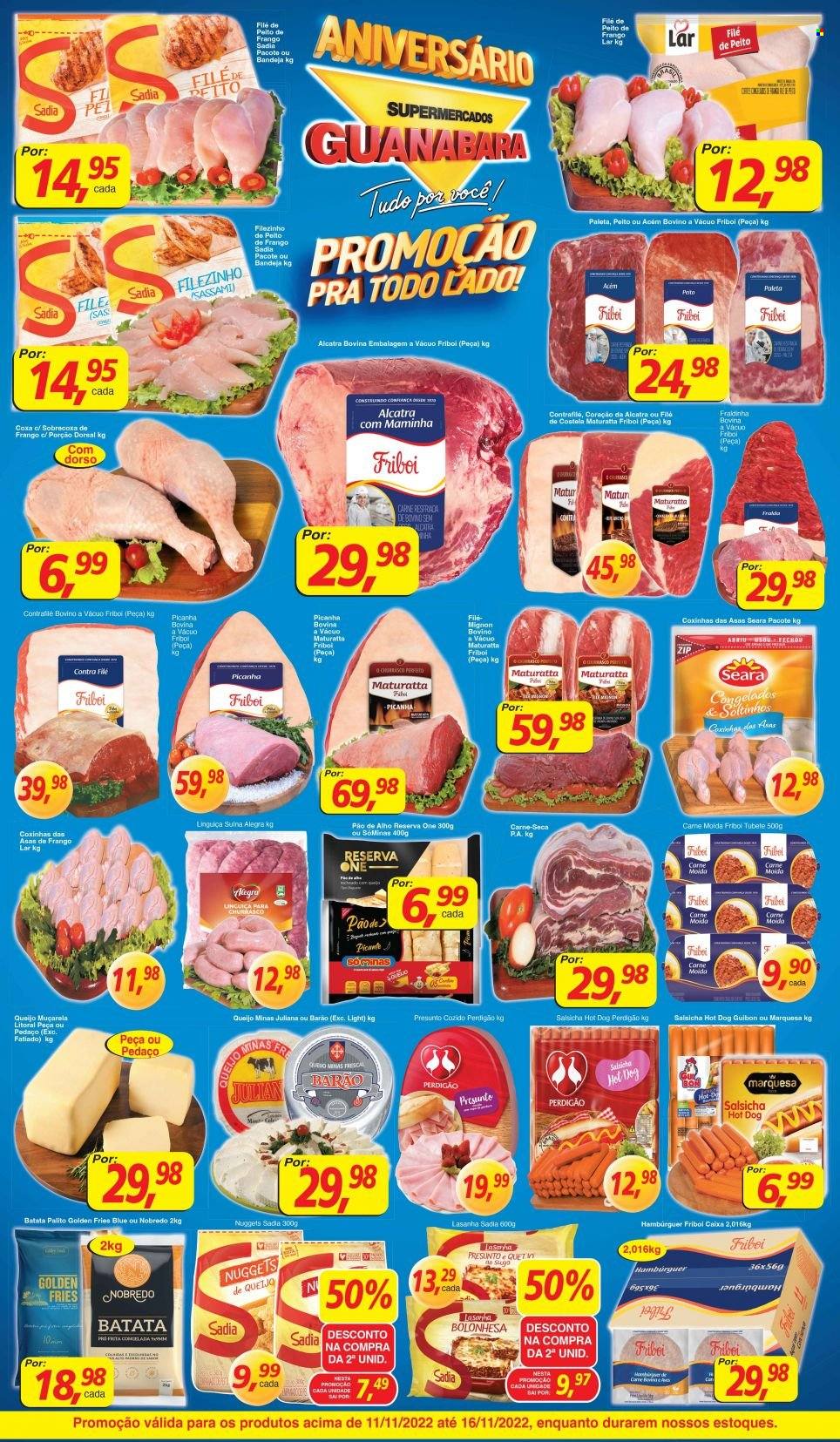 Folheto Supermercados Guanabara - 11/11/2022 - 16/11/2022. Página 5