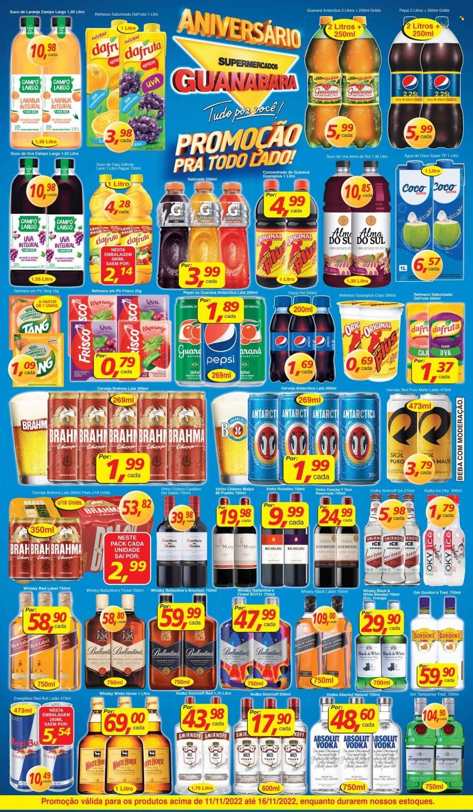 Folheto Supermercados Guanabara - 11/11/2022 - 16/11/2022. Página 6