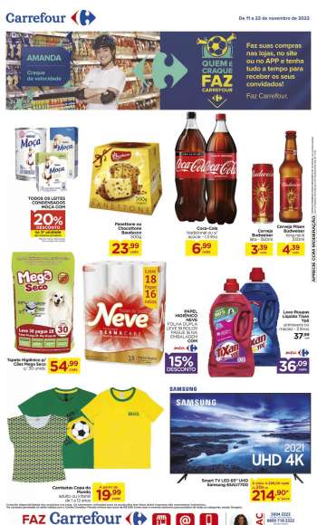 Folheto Carrefour Hiper - 11/11/2022 - 22/11/2022.