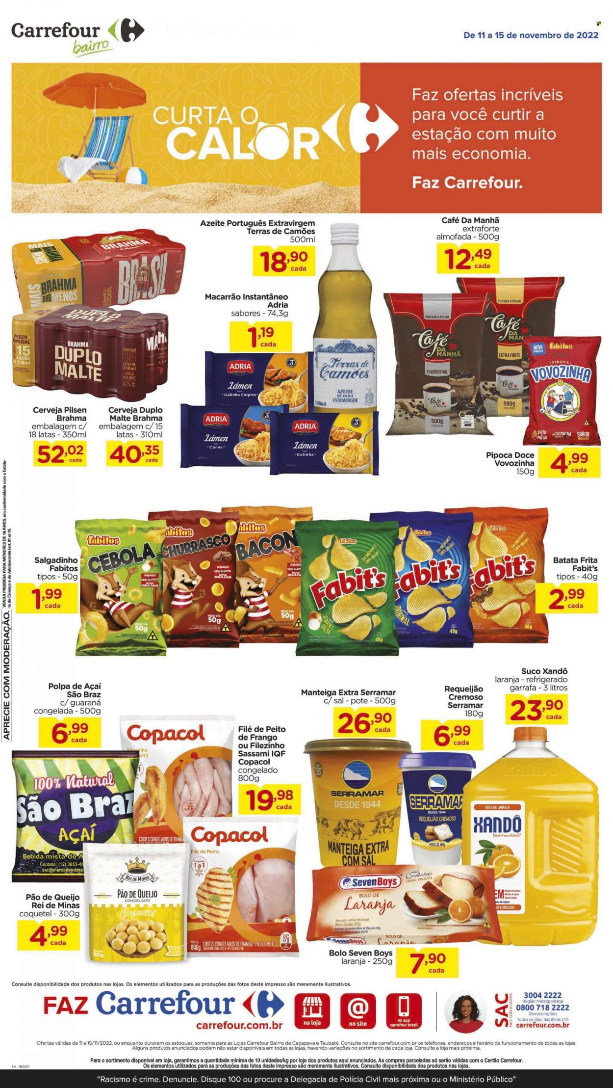 Folheto Carrefour Bairro - 11/11/2022 - 15/11/2022. Página 1